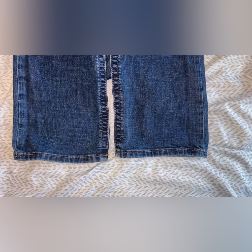 Wrangler bootcut women’s blue jeans - Picture 7 of 9